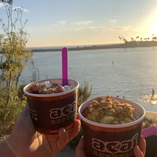 The Cali Acai and The Real Brazilian Acai  Perfect for the beach