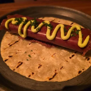 Shrimp costra. Excellent