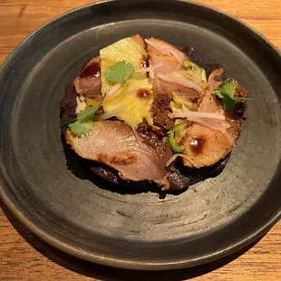 Hamachi Tostada