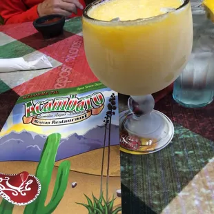 a glass of orange juice