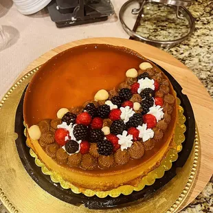 Flan Napolitano médium