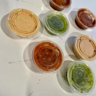 All the salsa!