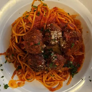 Spaghetti &amp; Meat Balls
