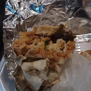 Burrito Acapulco chicken