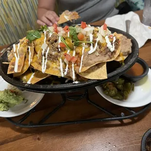 Happy hour nachos