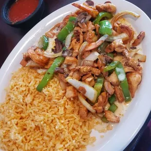 Large portion and DELISH