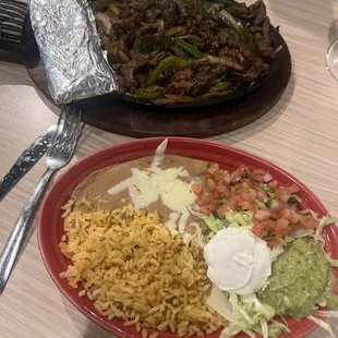 Steak fahitas