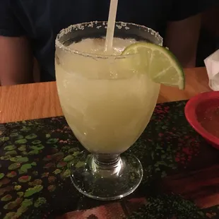 Happy hour margarita $1.99!