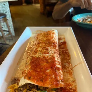 a plate of food