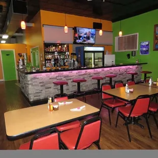 tables and chairs