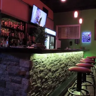 sushi and sashimi, interior