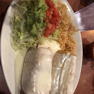 Seafood Chimichangas