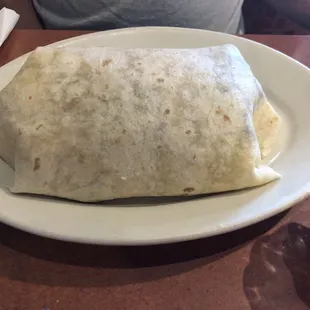 Grande steak burrito