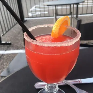 Strawberry margarita very good
