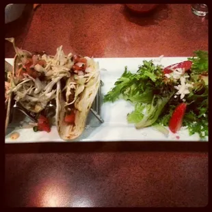 Mahi Mahi fish tacos.