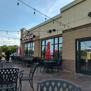 Outdoor patio.
