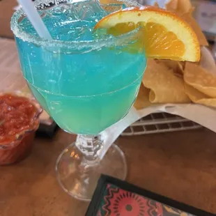 Blue Lagoon Margarita