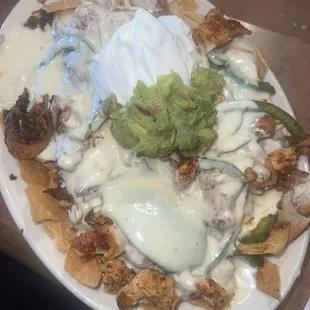 Chicken Fajita Nachos