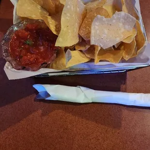 Complimentary Chips and Salsa