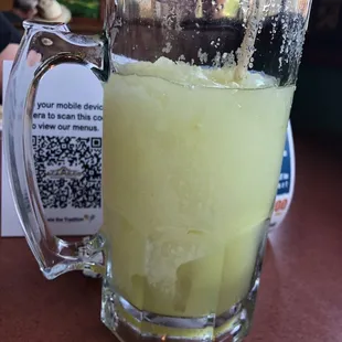 This is a 'Large' margarita!
