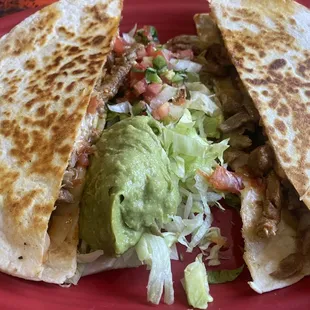 Quesadilla steak fajita