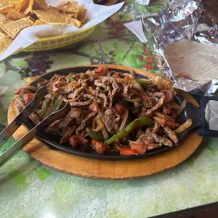 Steak Fajitas