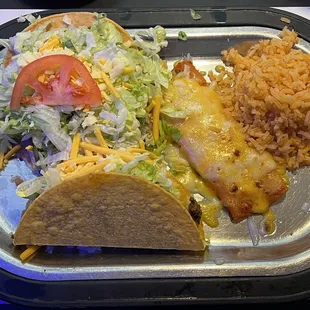 #5 Mexican Platter W/rice