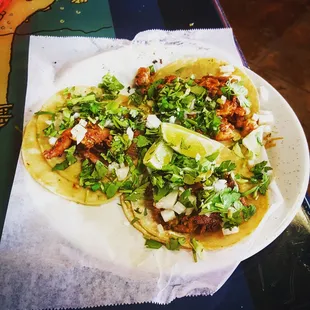 Tacos tripa &amp; seduero