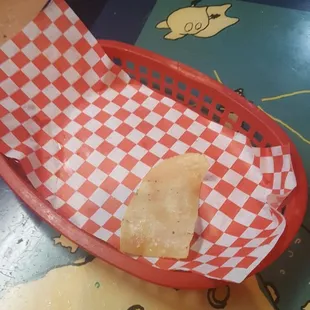 The tortilla chips are so "bad" that I eat them all before anyone else has to "suffer!"  Always fresh, always delish &amp; salsa is amazing!