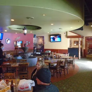 The back dining room.