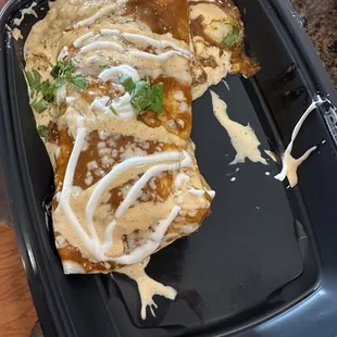 A small $15 burrito.