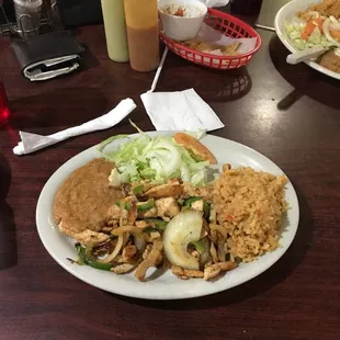 Chicken Fajita Plate