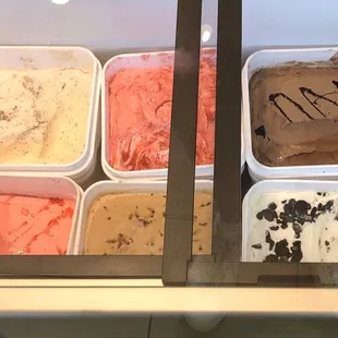 Some of the Ice Cream Selections