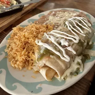 CHICKEN ASADA BURRITO