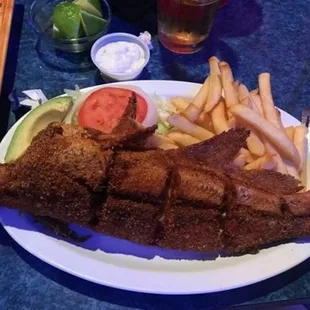 Fried catfish