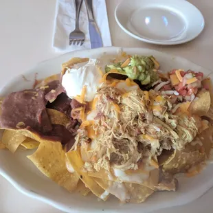 Chicken nachos