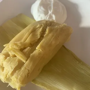 Corn tamale