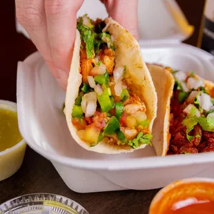 tacos, food