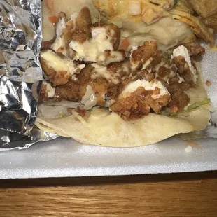 chicken taco.