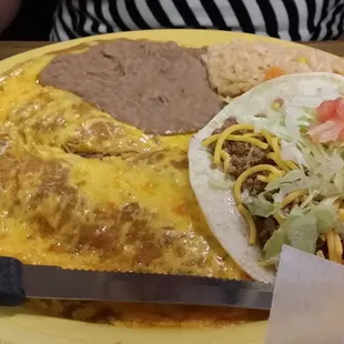 a plate of food