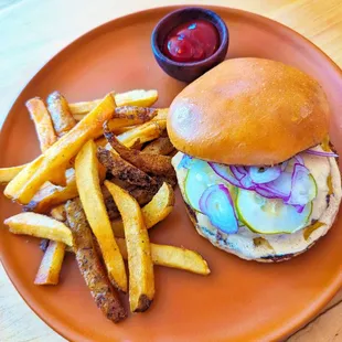 Accá burger single patty $13