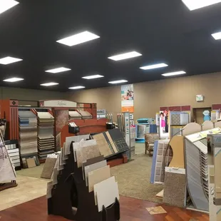 Our giant showroom has everything the industry has to offer.