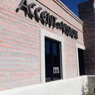 Exterior of Accent on Vision