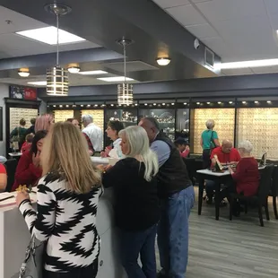 Always a buzz at Accent On Vision.