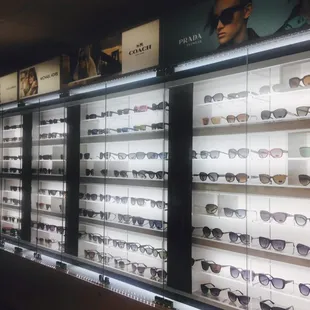 Sunglasses area