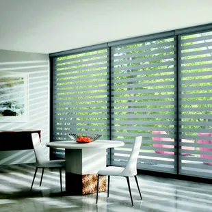 Hunter Douglas Designer Banded Shades