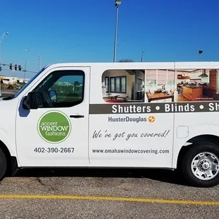 Our new van is ready to go, helping us to better serve our customers!