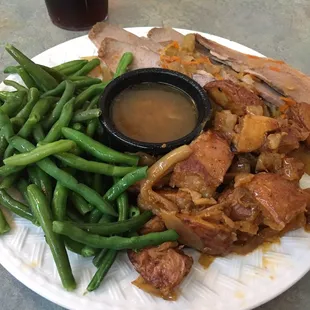 It's more than enough for two people and a great price ....plus you can't get meat better than Kosher meat.