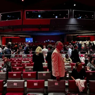 A look at part of the showroom at intermission.