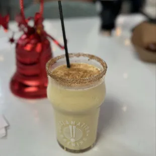 Spiked eggnog